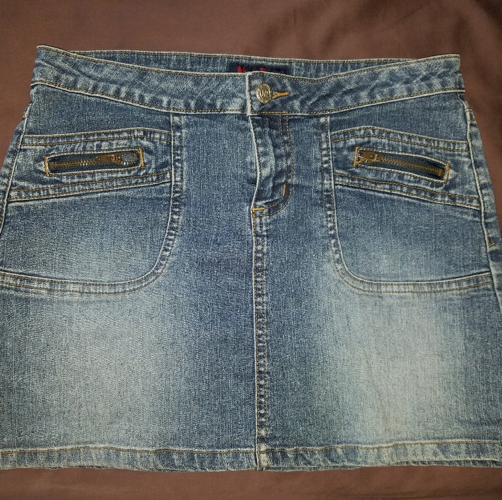 Denim Mini-Skirt